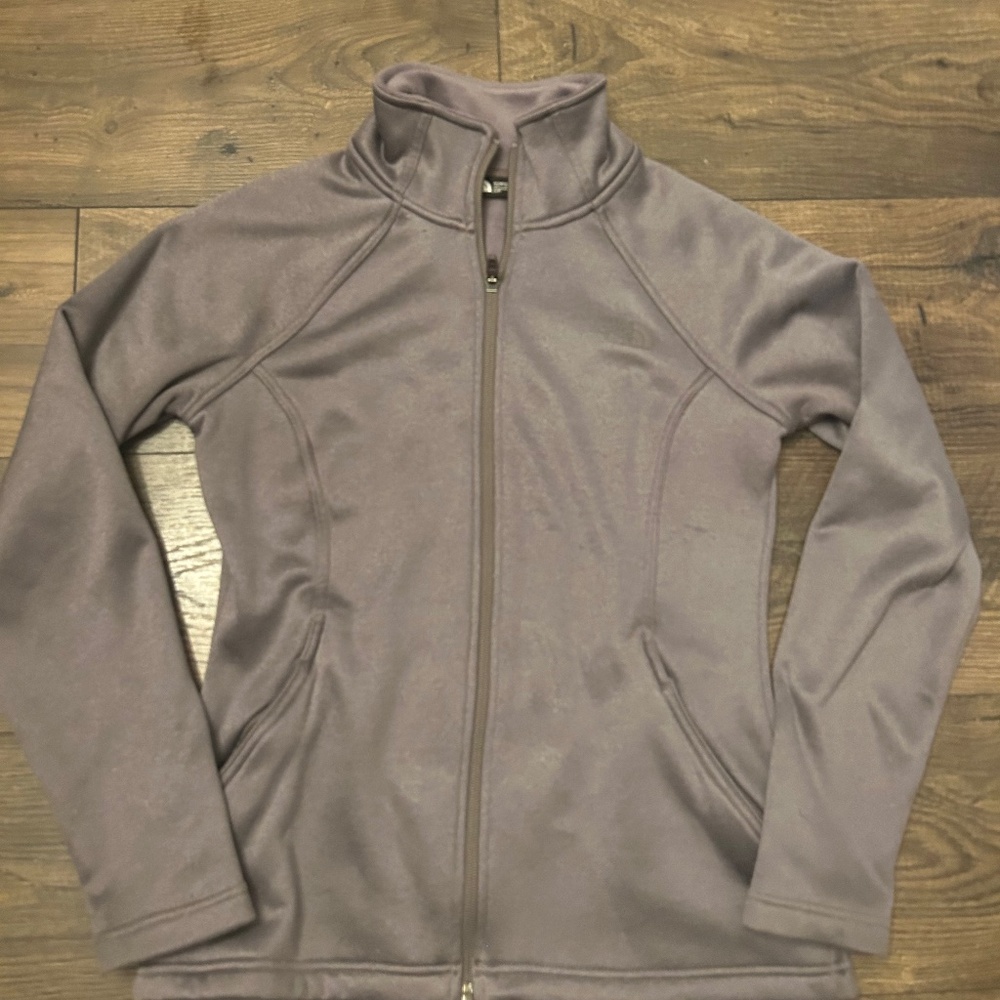 The North Face Woman's Full Zip Jacket Size Small petite Gray